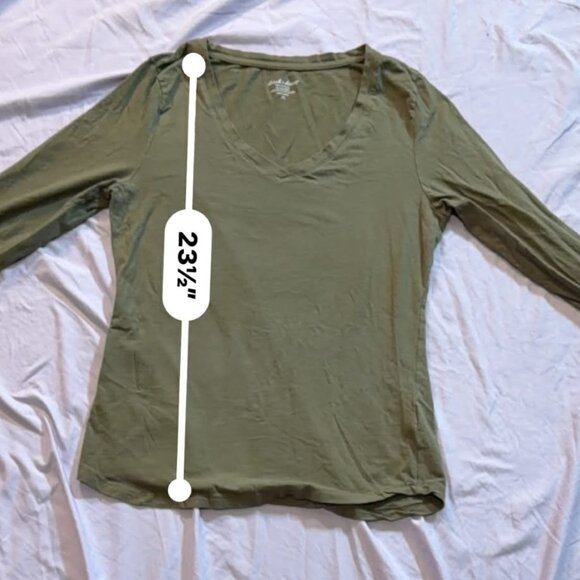 Bundle of SIX Derek Heart brand Vneck Stretchy tops SIZE XL - Picture 11 of 12